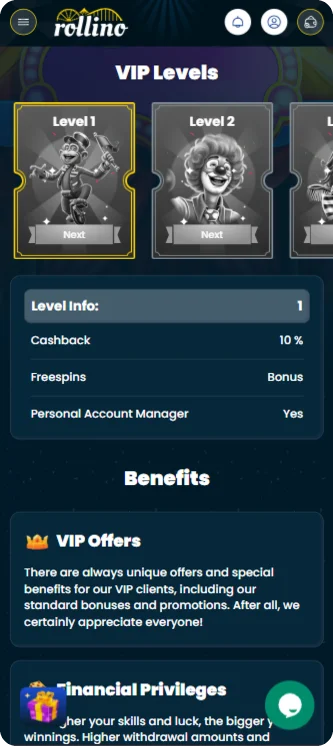 Rollino Casino VIP